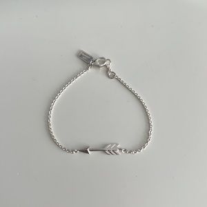 New without tags COACH sterling silver Arrow Bracelet